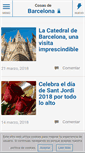 Mobile Screenshot of cosasdebarcelona.es